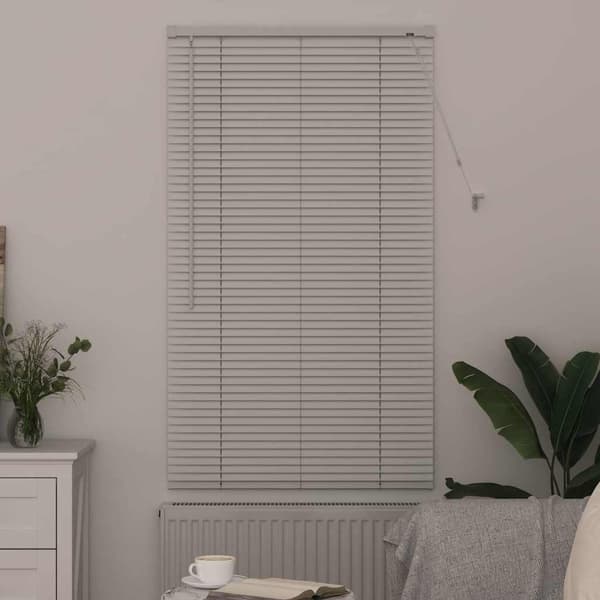 vidaXL Persienner Vit 130 x 70 cm Aluminium