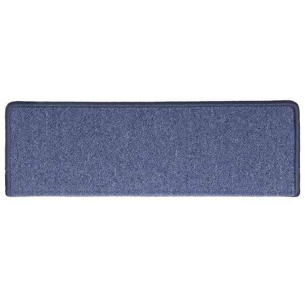 vidaXL Trappmattor 30 st 65x25 cm blå
