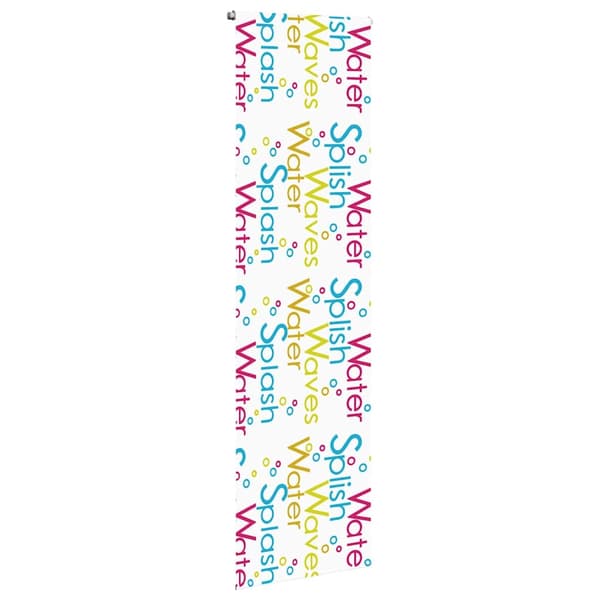vidaXL Rullgardin för dusch 70x240 cm tyg bredd 66 cm