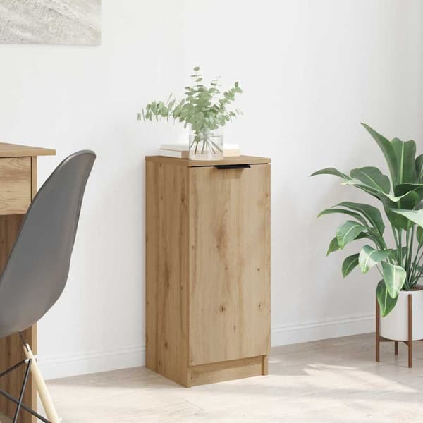 vidaXL Serviesskap Artisan Eik 30 x 30 x 70 cm Konstruert tre