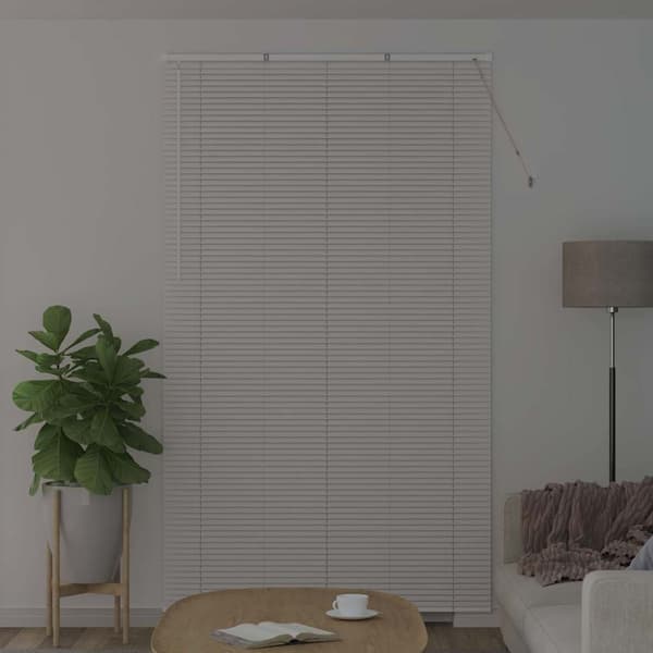 vidaXL Persienner Vit 220 x 130 cm Aluminium