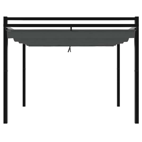 vidaXL Markise Hvit 3,5 x 2,5 m Metall