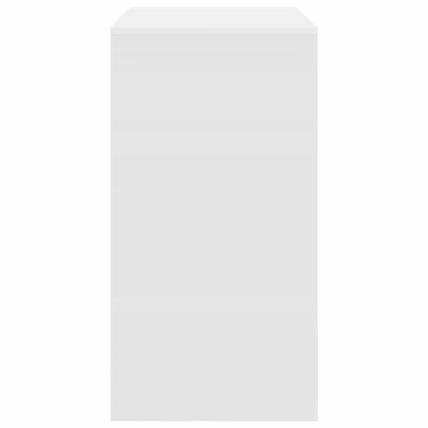 vidaXL Skrivebord Hvit 80 x 40 x 76 cm