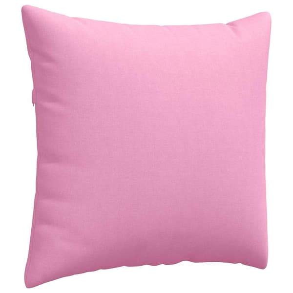 vidaXL Soffkuddar 2 st Rosa 45 x 45 cm tyg