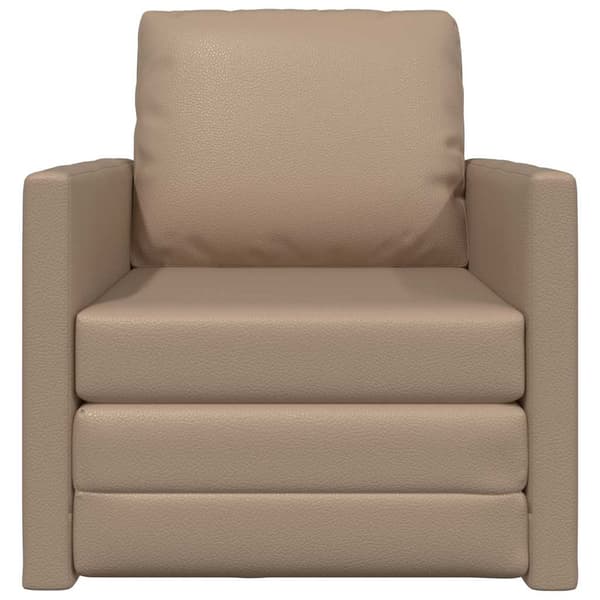 vidaXL Soffsäng 60cm Cappuccino Konstläder