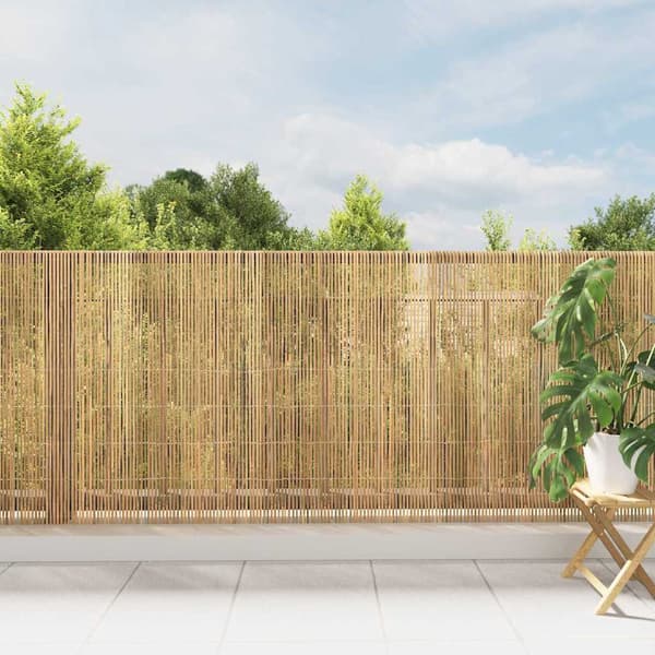 vidaXL Bambuaita Luonnollinen 400 x 125 cm Bambu