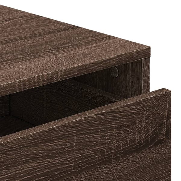 vidaXL Kommode brun eik 40x41x58 cm konstruert tre