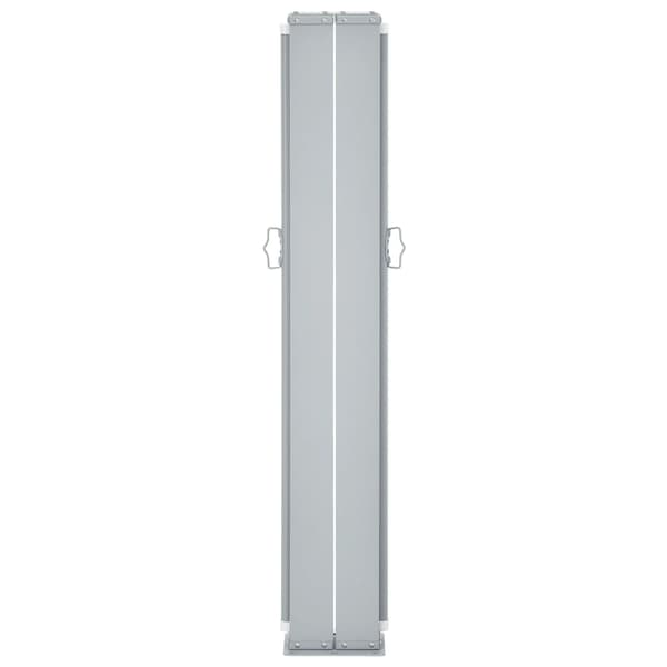 vidaXL Uttrekkbar sidemarkise 100x1000 cm blå