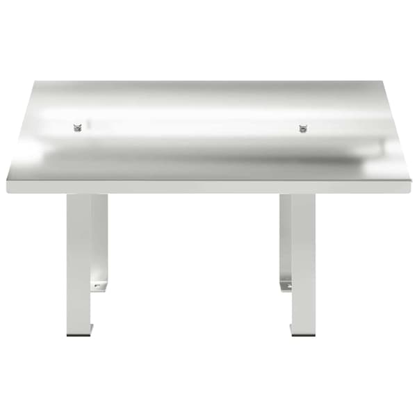 vidaXL Pipehette sølv 50 x 60 x 37 cm Rustfritt Stål