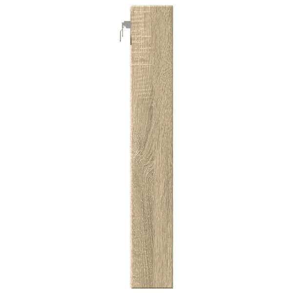vidaXL Hyller sonoma eik 60x8,5x58 cm konstruert tre