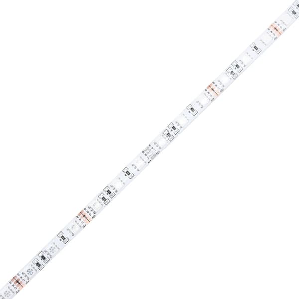 vidaXL Soffbord med Infinity LEDs vit 50x53x30 cm