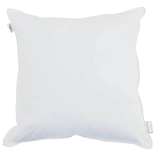 vidaXL Kudde med kudde Vit 80 x 80 cm Bomull