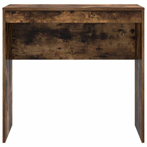 vidaXL Skrivebord Røkt eik 80 x 40 x 76 cm