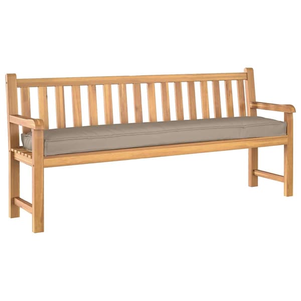 vidaXL Pallkuddeset 2 st Gråbrun 180 x 40 x 8 cm 100% Polyester