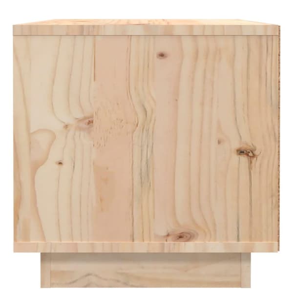 vidaXL Sängbord 40x34x35 cm massiv furu