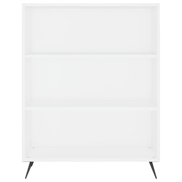 vidaXL Highboard hvit konstruert tre
