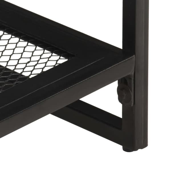 vidaXL Sidebord 40x40x35 cm heltre mango