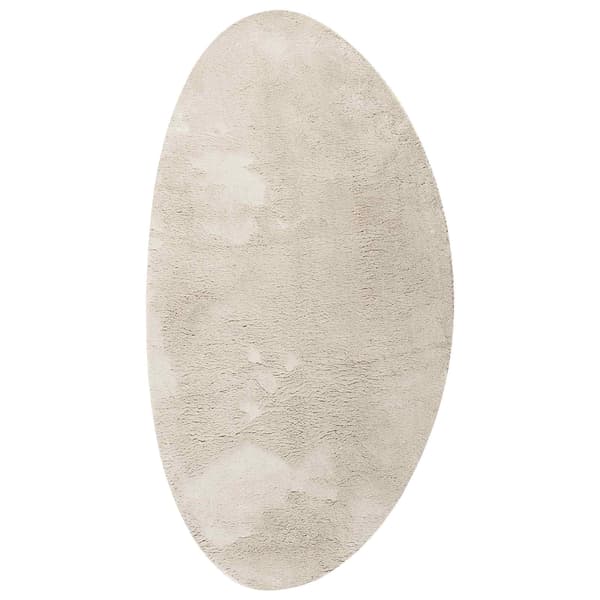 vidaXL Alue matot HUARTE Beige 100 x 200 cm Polyesteri