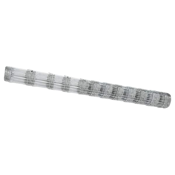 vidaXL Stängsel för åker / äng Silver
