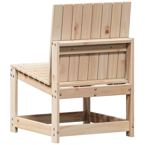 vidaXL Hagestol 50,5x55x77 cm heltre furu