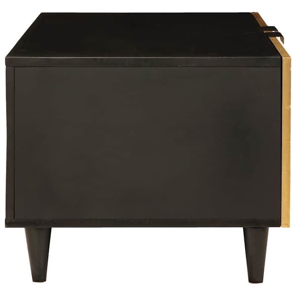 vidaXL Kaffebord 80 x 50 x 40 cm Massiv mango tre