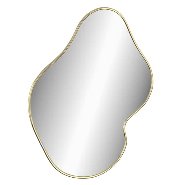 vidaXL Väggspegel guld 60x50 cm