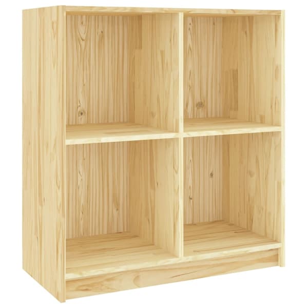 vidaXL Skänk 70x33x76 cm massiv furu