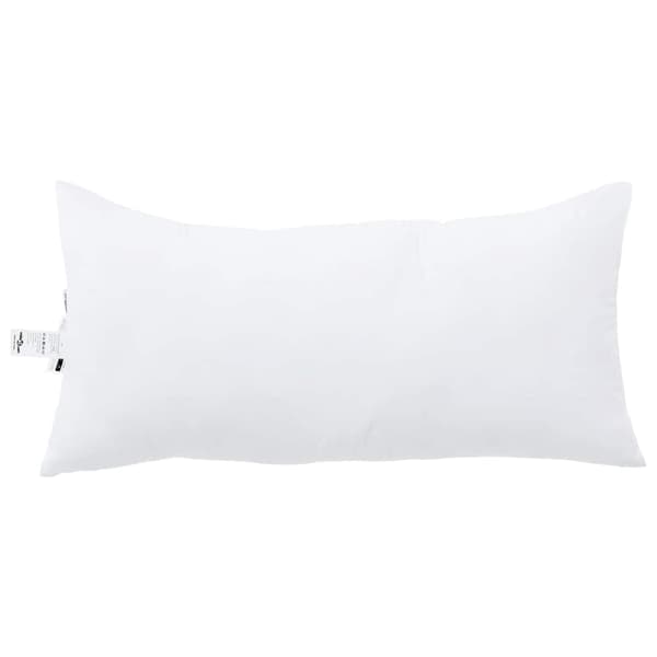 vidaXL Kudde med kudde 2 pcs Vit 61 x 41 x 20 cm Polyester