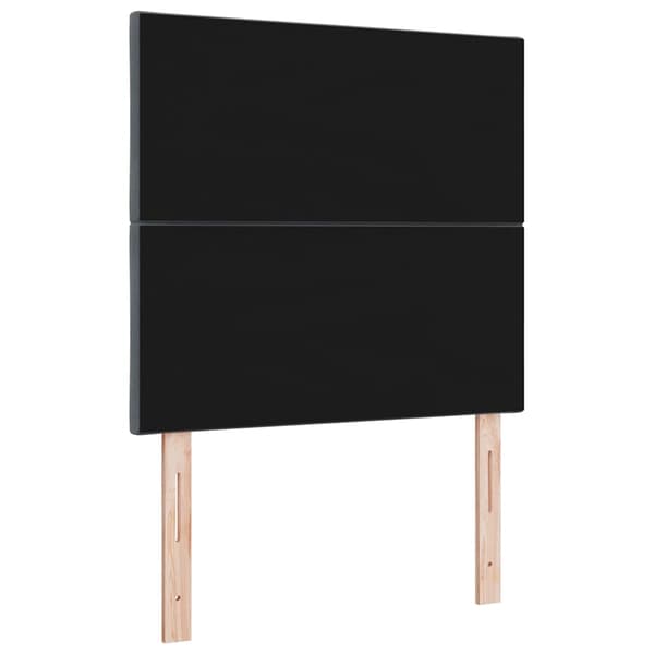 vidaXL LED huvuddyna Mörkgrå 90 cm Sammet