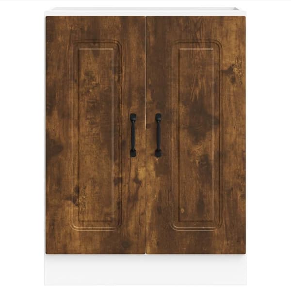 vidaXL Vask underskap Kalmar røkt eik 60x46x81,5 cm konstruert tre