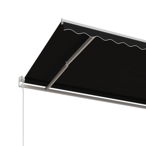 vidaXL Automatisk markis 600x350 cm antracit