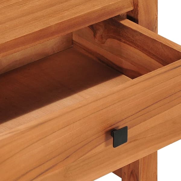 vidaXL Tv-bänk 100x40x45 cm teak