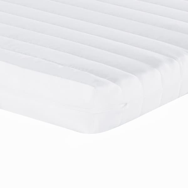 vidaXL Dagbädd utdragbar och madrasser ljusgrå 100x200 cm sammet