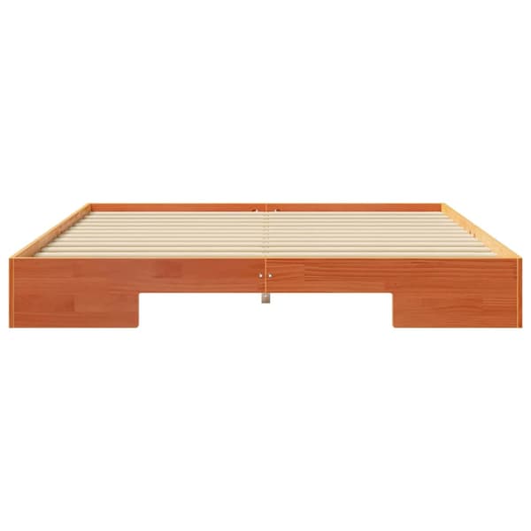 vidaXL Sengestamme Brun 200 x 200 cm