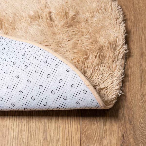 vidaXL Flossteppe med lang luv NAVARRA beige 300x200 cm polyester