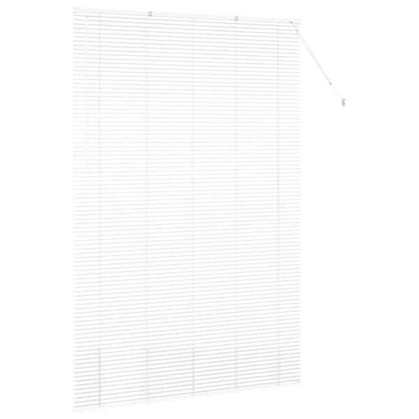 vidaXL Persienner Vit 220x150cm Aluminium
