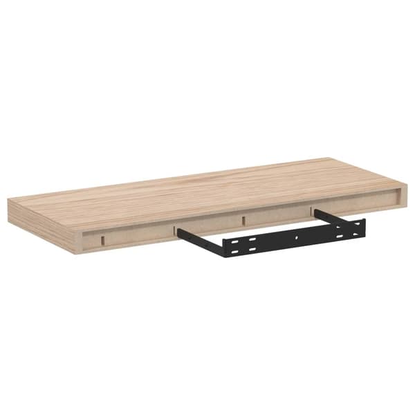 vidaXL Flytende hylle 23x23,5x4 cm konstruert tre