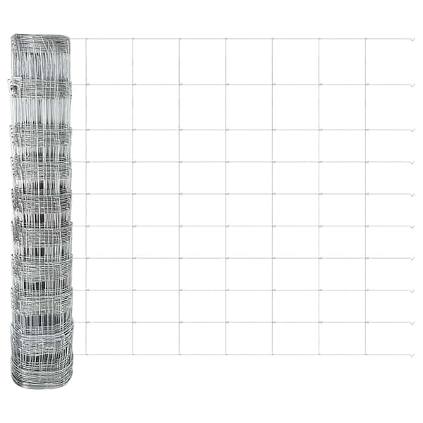 vidaXL Stängselstolpe Galvaniserad 50 x 1 m Stål