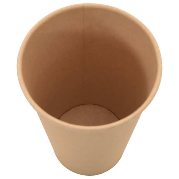 vidaXL Kaffekoppar i papper 1000 st 16oz 400ml brun