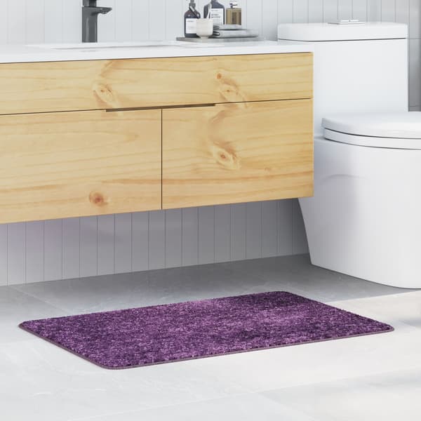 vidaXL Badematte Lilla 60 x 90 cm Polypropen