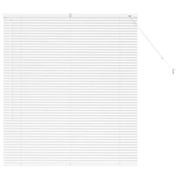 vidaXL Persienner Vit 130 x 110 cm Aluminium