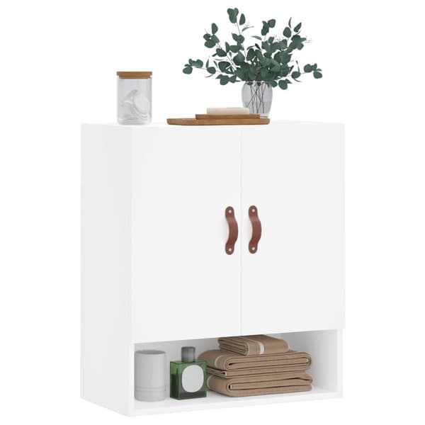 vidaXL Väggskåp vit 60x31x70 cm konstruerat trä