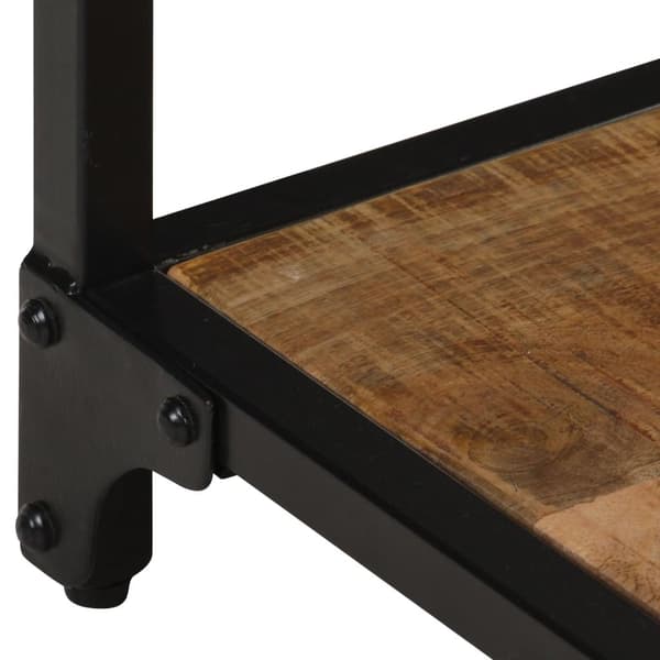 vidaXL Sofabord 40x40x36 cm grov heltre mango change2