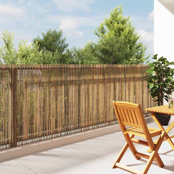 vidaXL Bambuaita Luonnollinen 400 x 125 cm Bambu