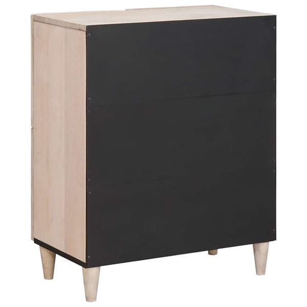 vidaXL Serviesskap Hvit 33,5 x 60 x 75 cm
