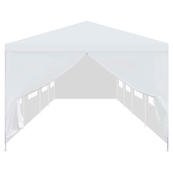 vidaXL Markise Hvit 3,5 x 2,5 m Metall