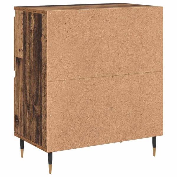 vidaXL Sideboard Gammalt trä 60 x 35 x 70 cm