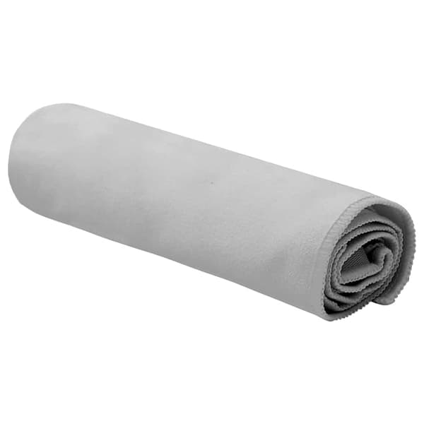 vidaXL Sportshåndklær 2 pcs Grå 50 x 30 cm Polyester og polyamid