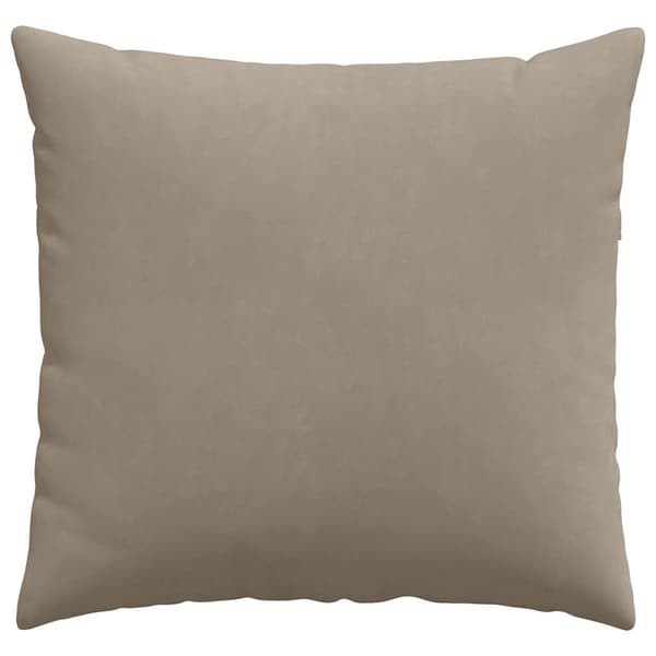 vidaXL Soffkuddar 2 st Gråbrun 45 x 45 cm tyg