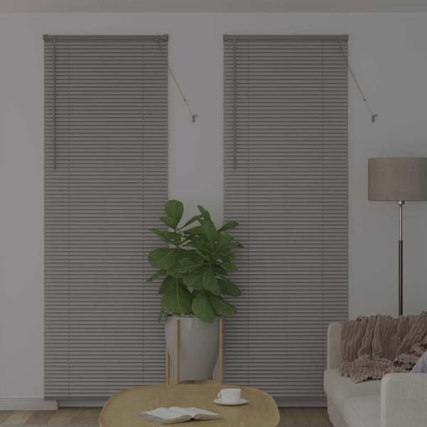 vidaXL Persienner Silver 220 x 70 cm Aluminium